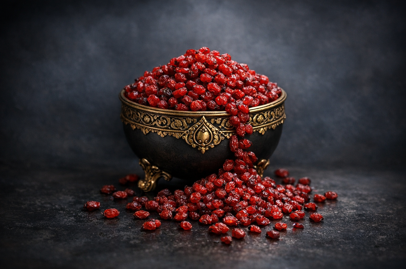 زرشک سرخ پفکی زرنا
